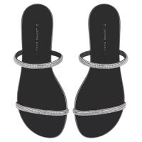 CROISETTE CRYSTAL 50 - Black - Sandals