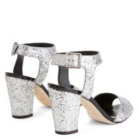 EMMANUELLE GLITTER - Silver - Sandals