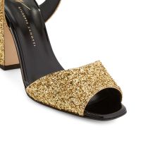 EMMANUELLE GLITTER - Gold - Sandals