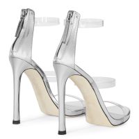 HARMONY PLEXI - Silver - Sandals
