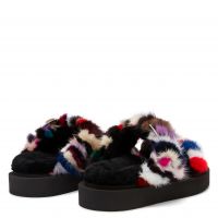 FURRY HER - Multicolor - Flats