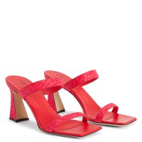 FLAMINIA GLITTER - Fucsia - Sandals