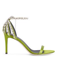 ADELE CRYSTAL - Green - Sandals