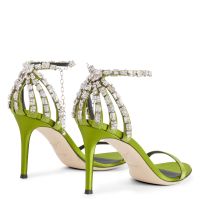 ADELE CRYSTAL - Green - Sandals