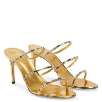 DARK COLORFUL - Gold - Sandals