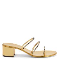 DARK COLORFUL - Gold - Sandals