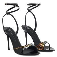 MOUNAGE CRYSTAL - Black - Sandals