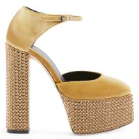 BEBE STRASS - Gold - Sandals