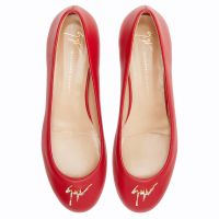 RIZIANA - Rouge - Talons Plats