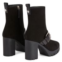 ZANDRA BUCKLE - Black - Boots