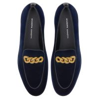 RUDOLPH CHAIN - Blue - Loafers