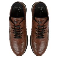 JIMI RUNNING - Brown - Low-top sneakers