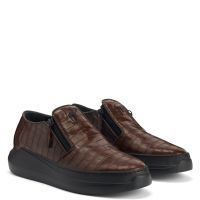 CONLEY ZIP - Brown - Low-top sneakers