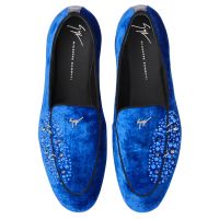 ALVARO STUDS - Blue - Loafers