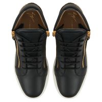 KRISS SHELL - Black - Mid top sneakers