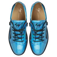 FRANKIE - Bleu - Sneakers basses