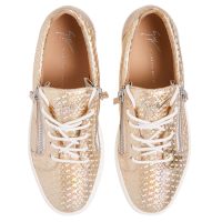 FRANKIE KALEIDO - Gold - Low-top sneakers