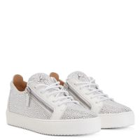 FRANKIE - White - Low-top sneakers