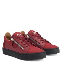 FRANKIE - Rouge - Sneakers basses