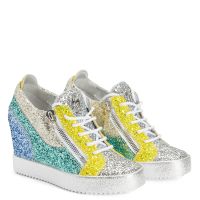 KRISS WEDGE - Multicolore - Sneakers montante