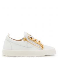 FRANKIE CHAIN - Blanc - Sneakers basses