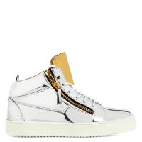 KRISS STEEL - Silver - Mid top sneakers