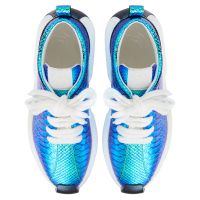 GIUSEPPE ZANOTTI FEROX - Blue - Low-top sneakers