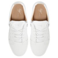 FRANKIE - White - Low-top sneakers