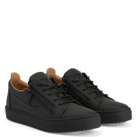 FRANKIE - Black - Low-top sneakers