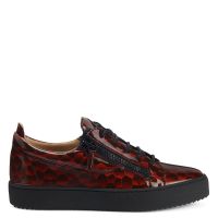 FRANKIE - Rouge - Sneakers basses