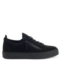 FRANKIE - Black - Low-top sneakers