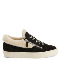 FRANKIE ICE - Black - Low-top sneakers