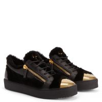 FRANKIE WINTER - Black - Low-top sneakers