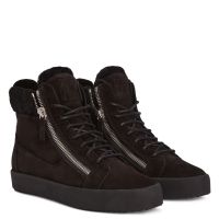 QUINTIN - Black - Mid top sneakers