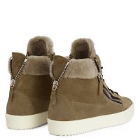 QUINTIN - Brown - Mid top sneakers
