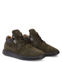 HAYDEN - Brown - Mid top sneakers