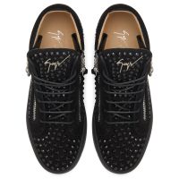 KRISS DIAMOND - Black - Mid top sneakers