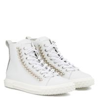 BLABBER - White - High top sneakers