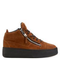 FRANKIE - Brown - Low top sneakers