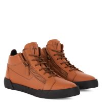 THE SHARK 5.0 MID - Brown - Mid top sneakers