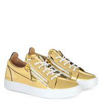 FRANKIE - Gold - Low top sneakers