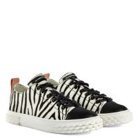 BLABBER - Black and white - Low-top sneakers