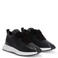 GIUSEPPE ZANOTTI FEROX - Black - Mid top sneakers