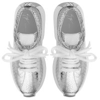 GIUSEPPE ZANOTTI FEROX - Silver - Low-top sneakers