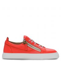 GAIL - Orange - Low-top sneakers