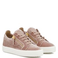 GAIL VELVET - Pink - Low-top sneakers