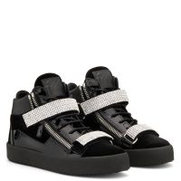 KRISS STRIPE - Noir - Sneakers montante