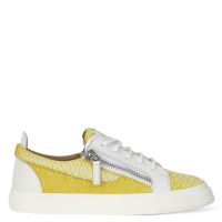 GAIL - Yellow - Low-top sneakers