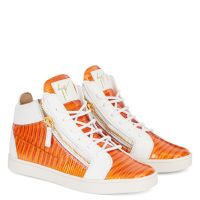 KRISS - Orange - Mid top sneakers