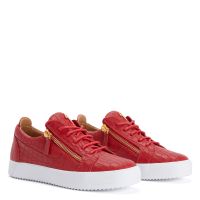 NICKI - Red - Low-top sneakers